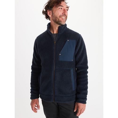 Marmot Larson Fleece For Mens Dark Blue KZN659138